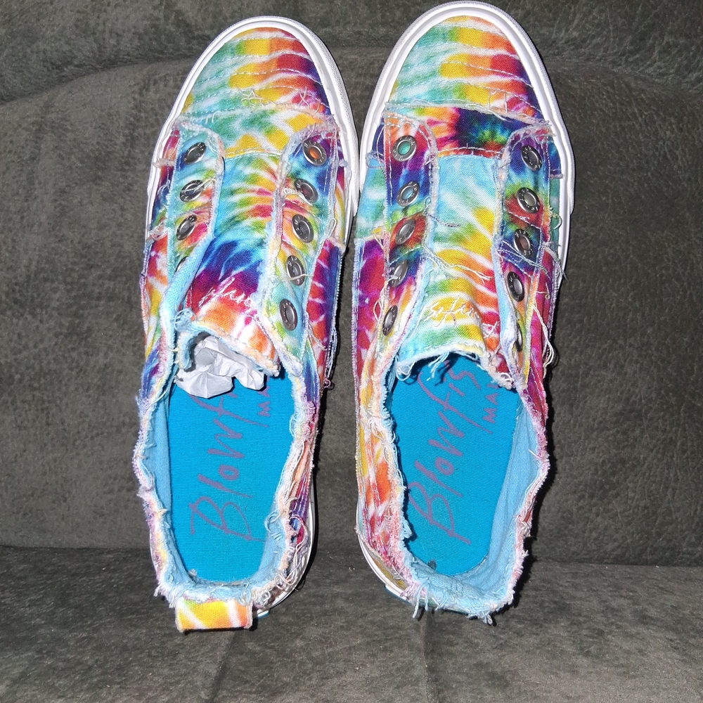 Blowfish Multicolor Tie-Dye Slip-On Flats